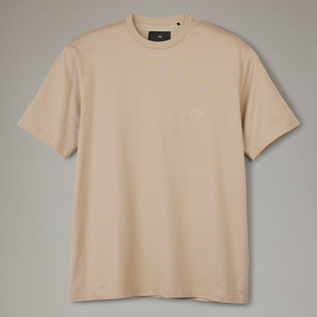 Y-3 RELAXED T-SHIRT CLAY BROWN
