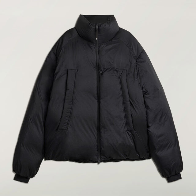 Y-3 PUFFER DOWN JACKET BLACK