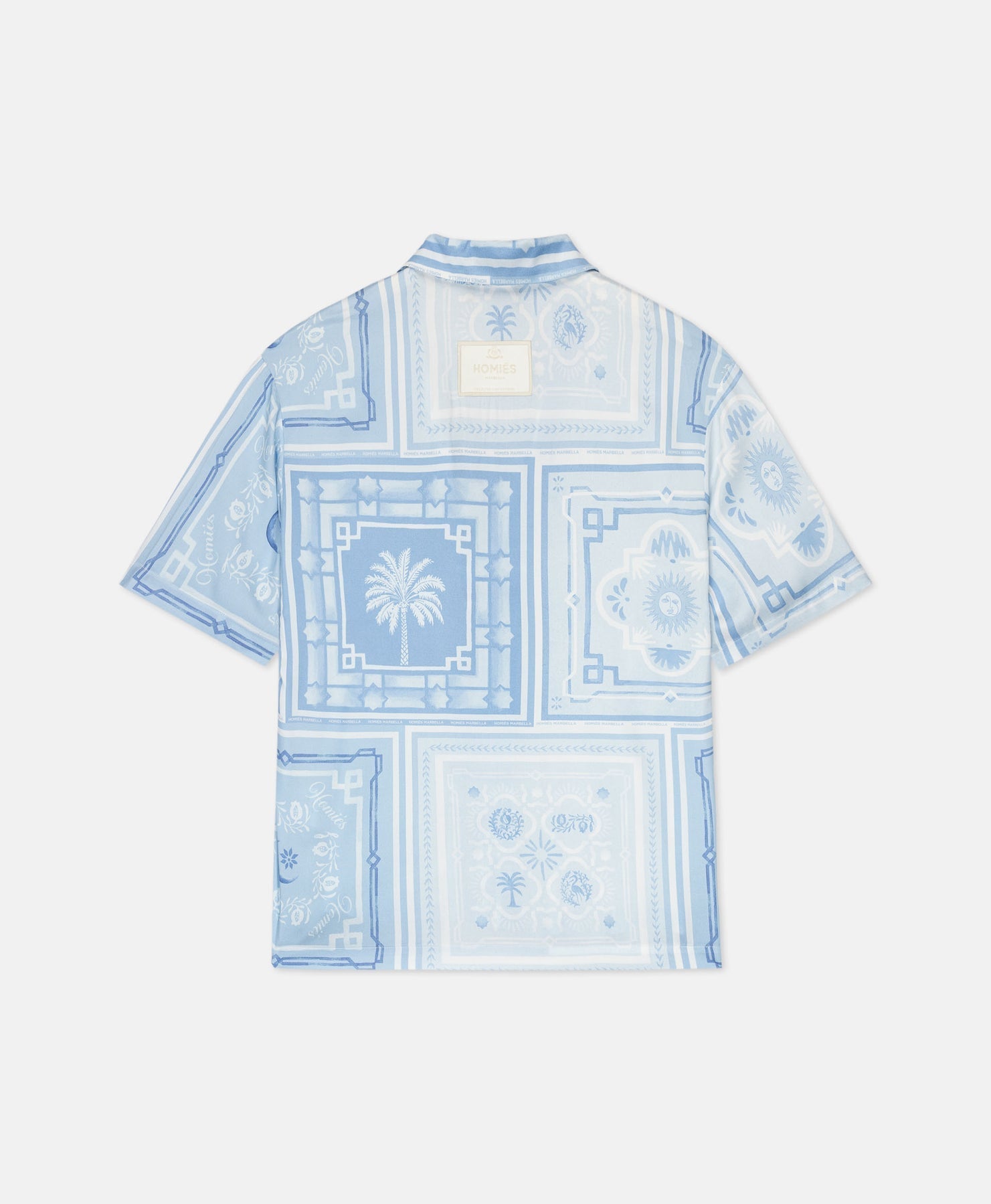 Bandana Shirt Celeste - Hombre Amsterdam