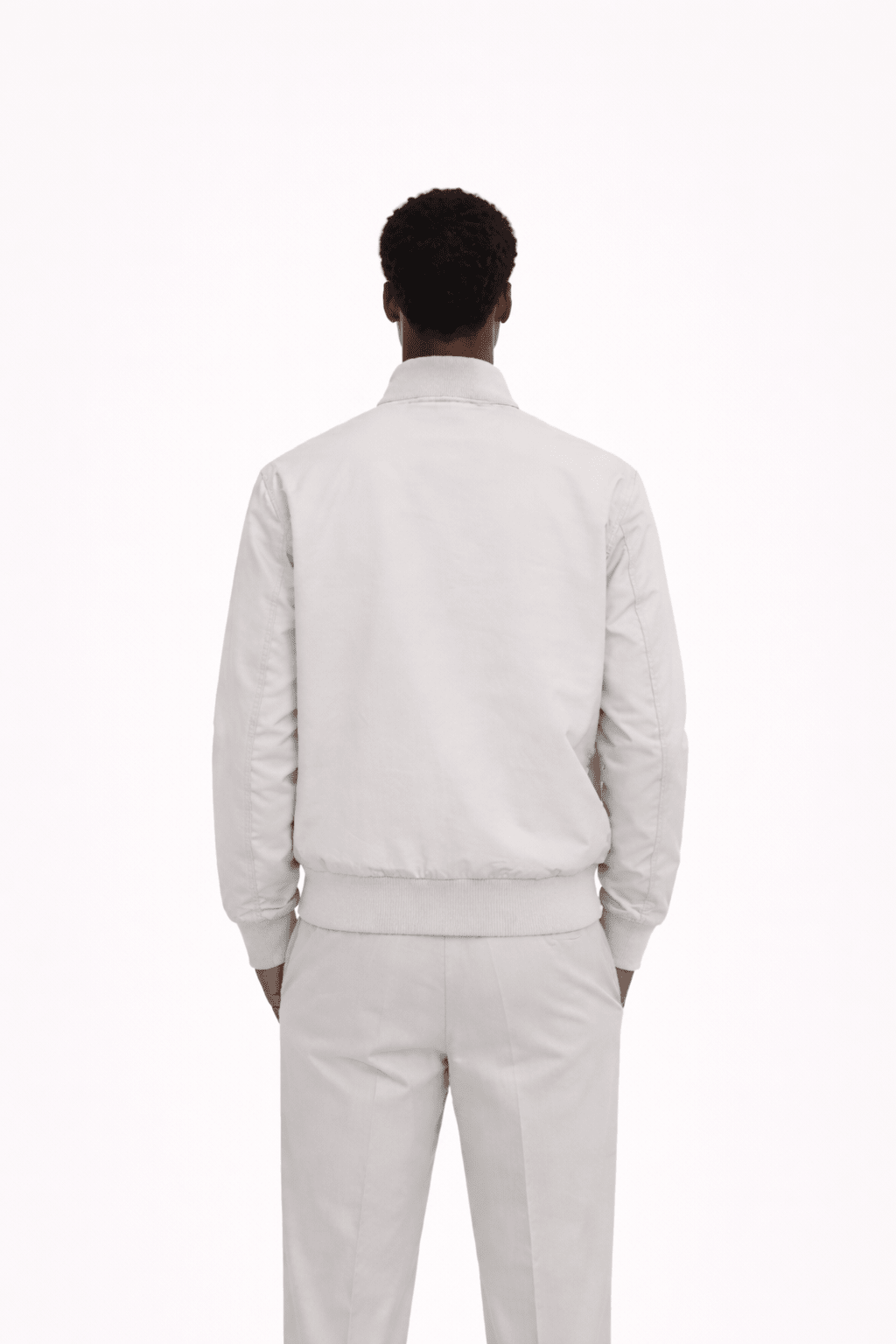 Bomber Jacket Light Beige - Hombre Amsterdam