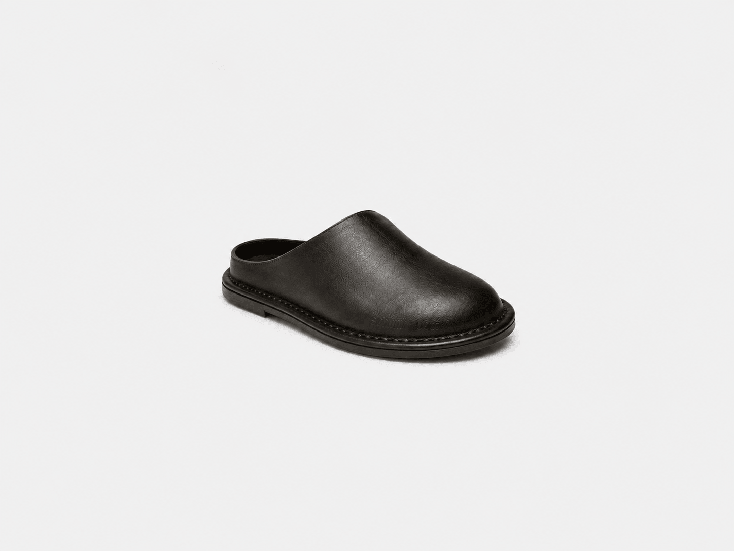 Calf Leather Sandals Black - Hombre Amsterdam