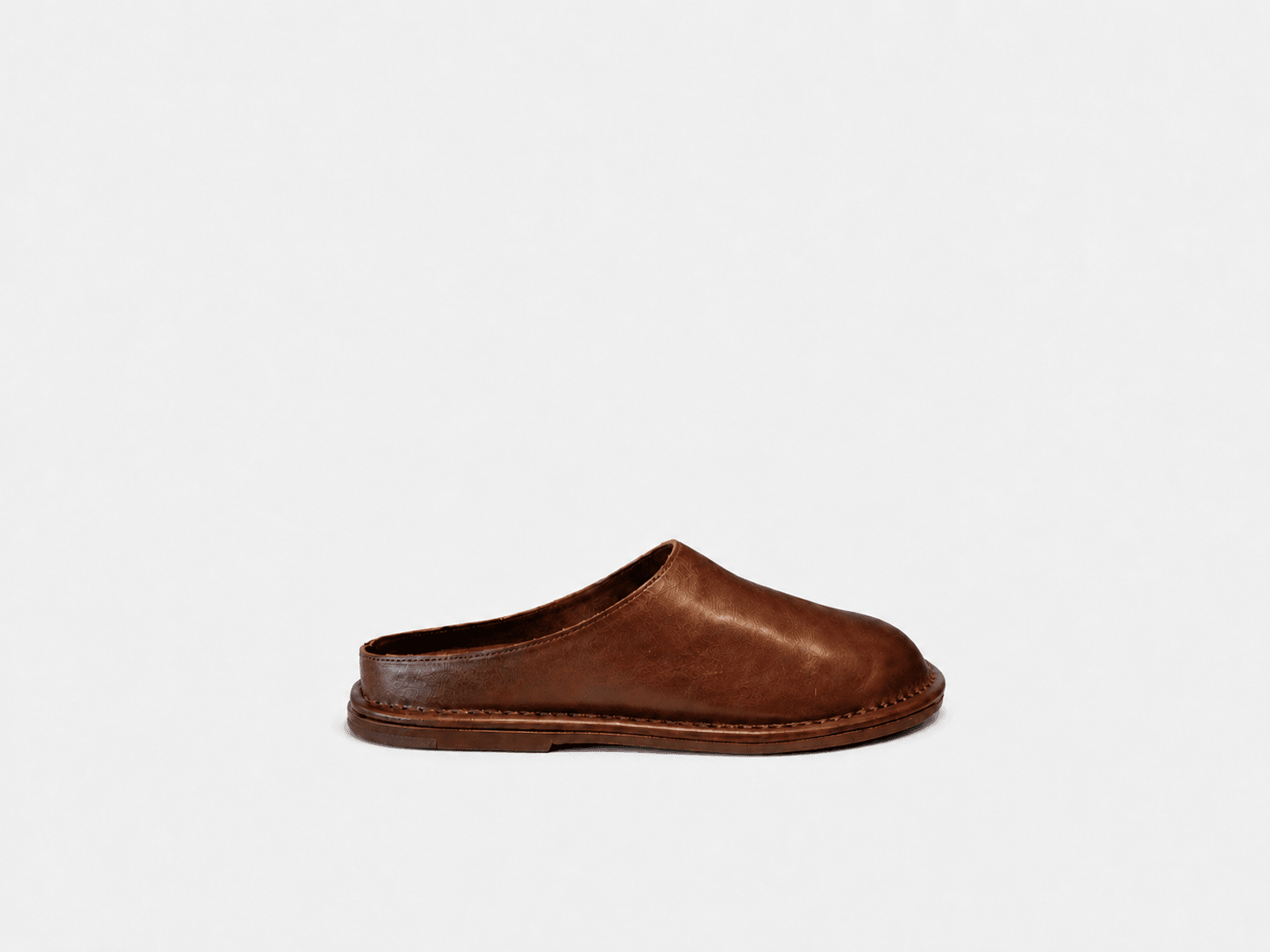 Calf Leather Sandals Dark Brown - Hombre Amsterdam