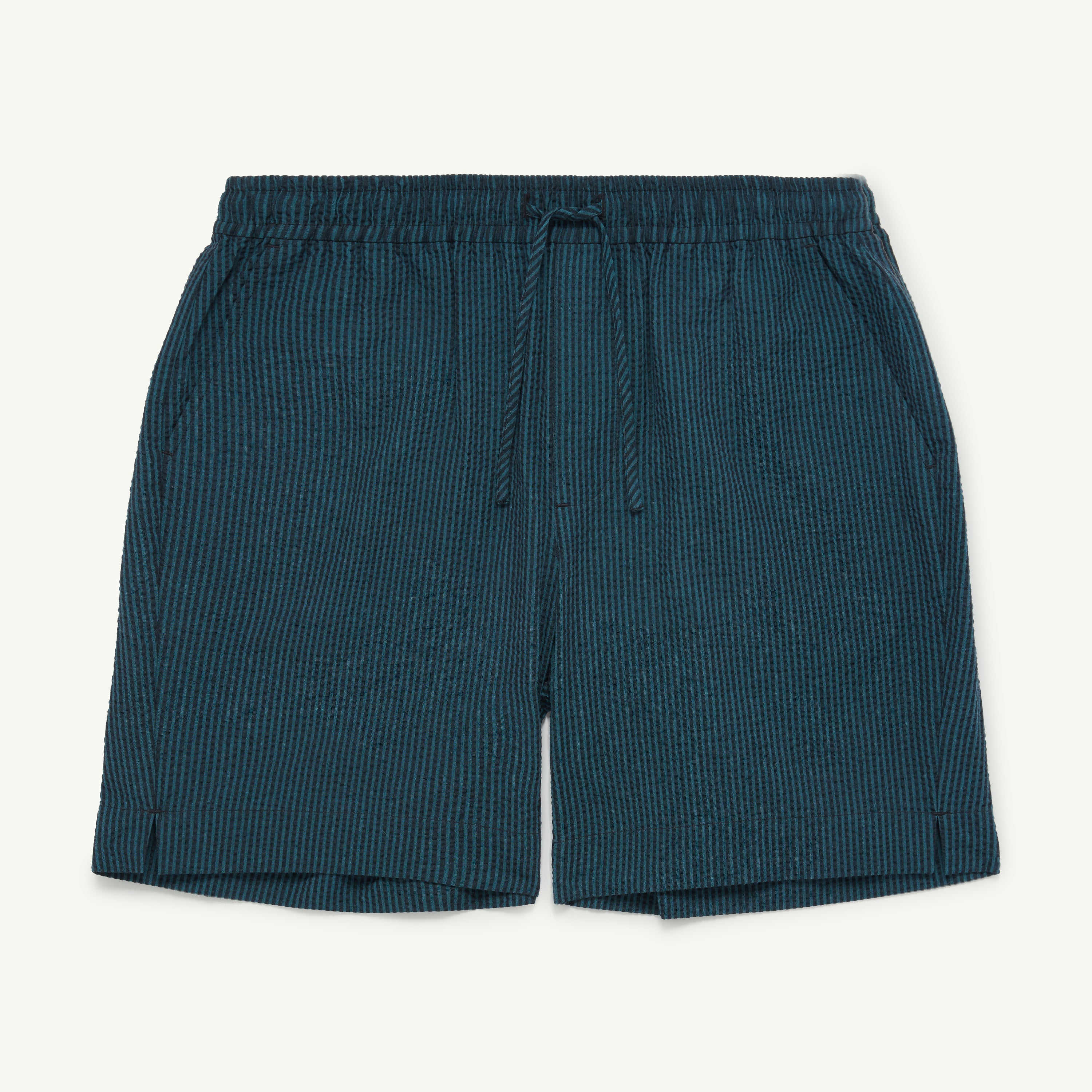 CHÉ CAUTO SEERSUCKER SHORT GREEN - Hombre Amsterdam