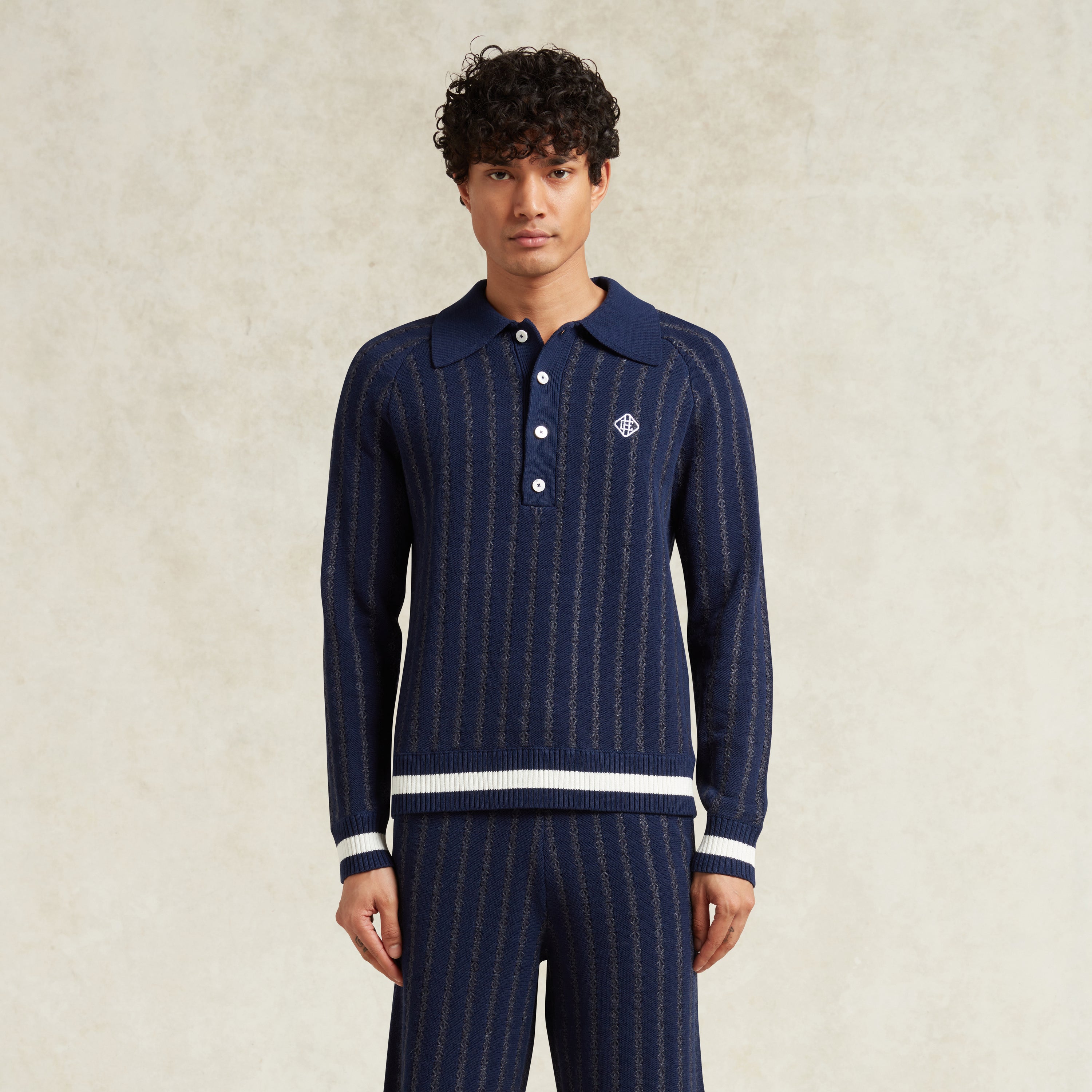 CHÉ STUDIOS GRILLO KNITTED POLO - Hombre Amsterdam