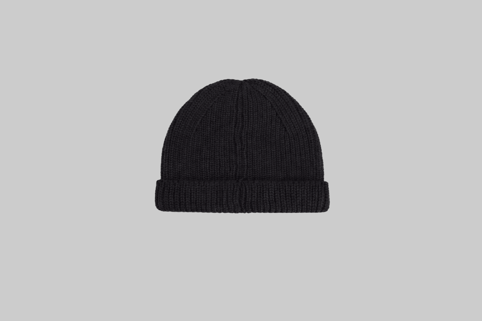 Chuncky Knit Beanie Black - Hombre Amsterdam