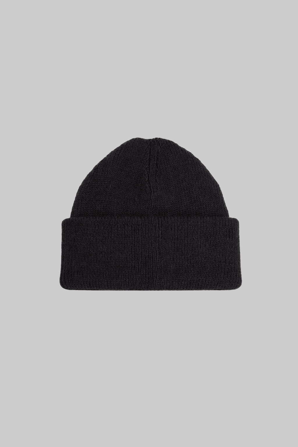 Classic Knit Beanie Black - Hombre Amsterdam