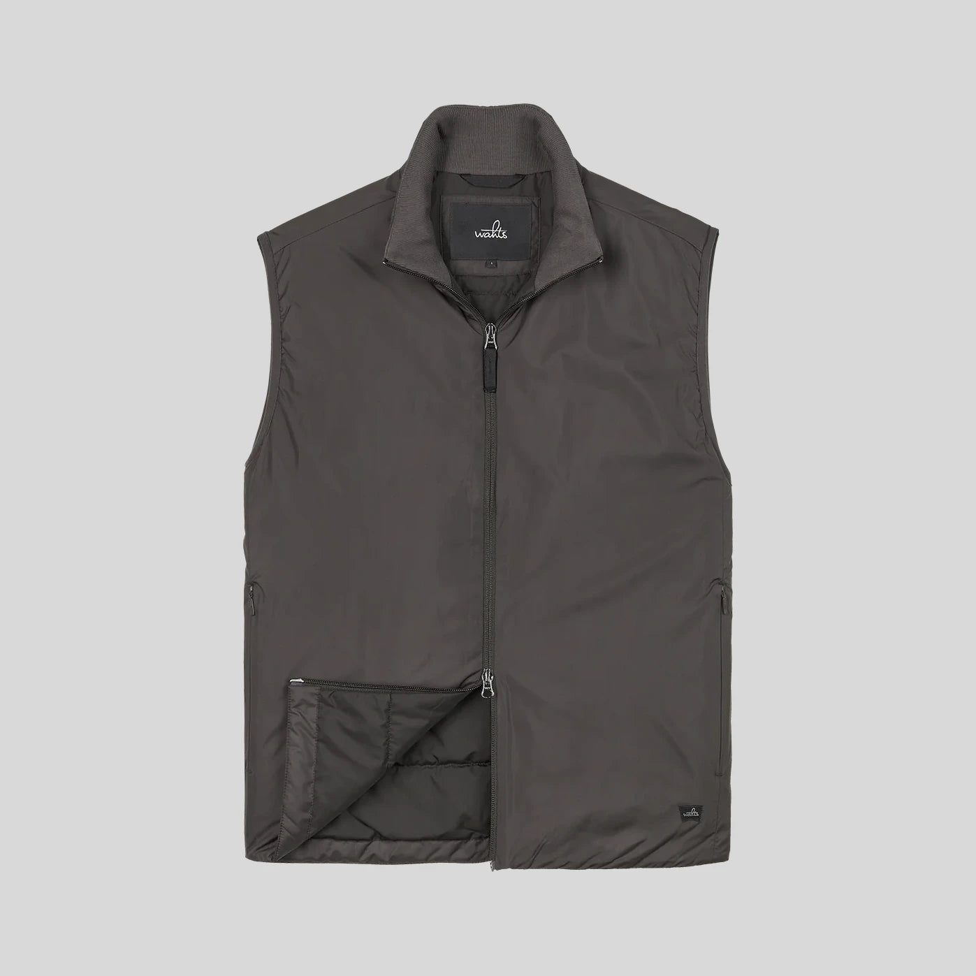 Collon Layering Vest Dark Brown - Hombre Amsterdam