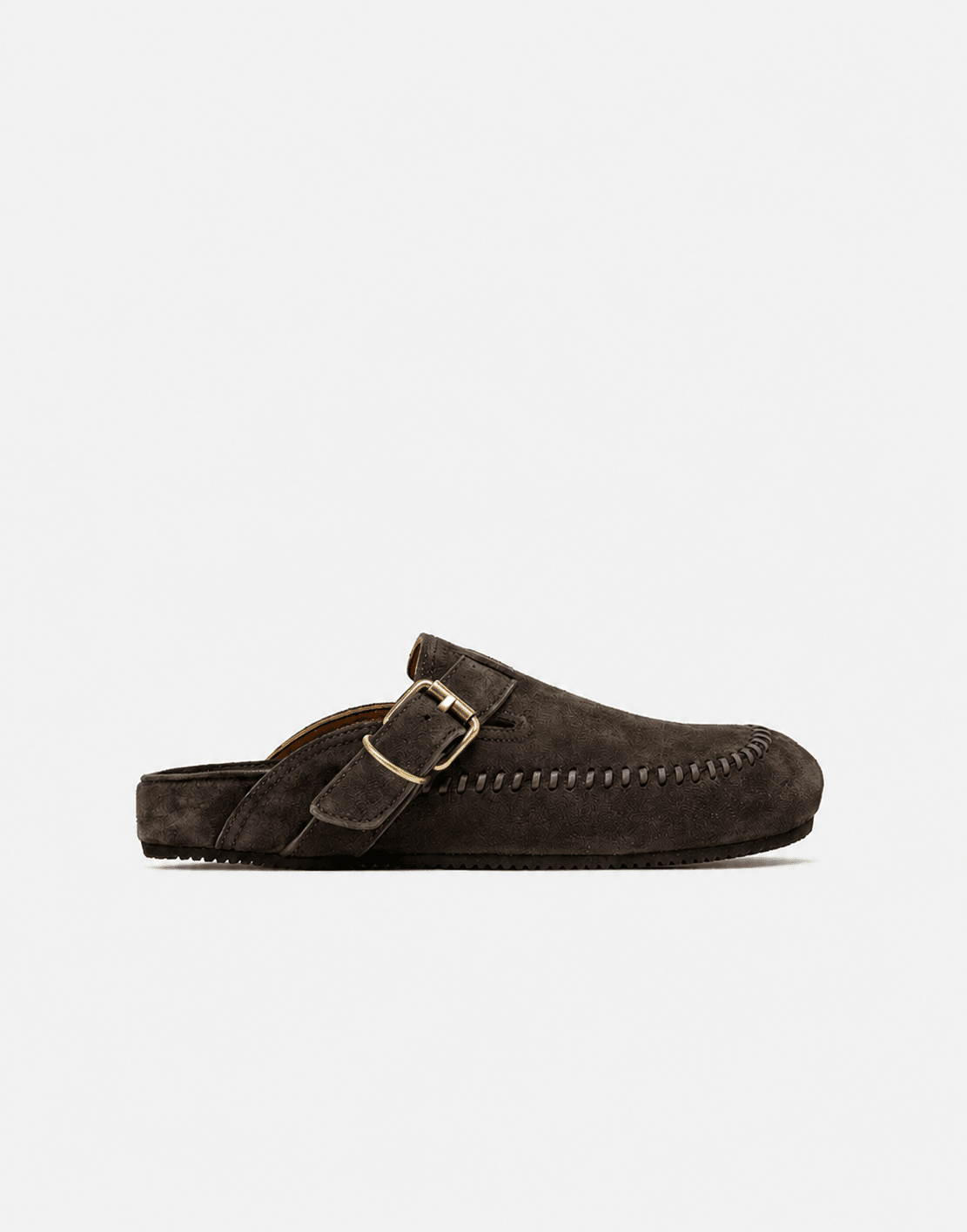 Cortona Mules Mocha Brown Suede - Hombre Amsterdam