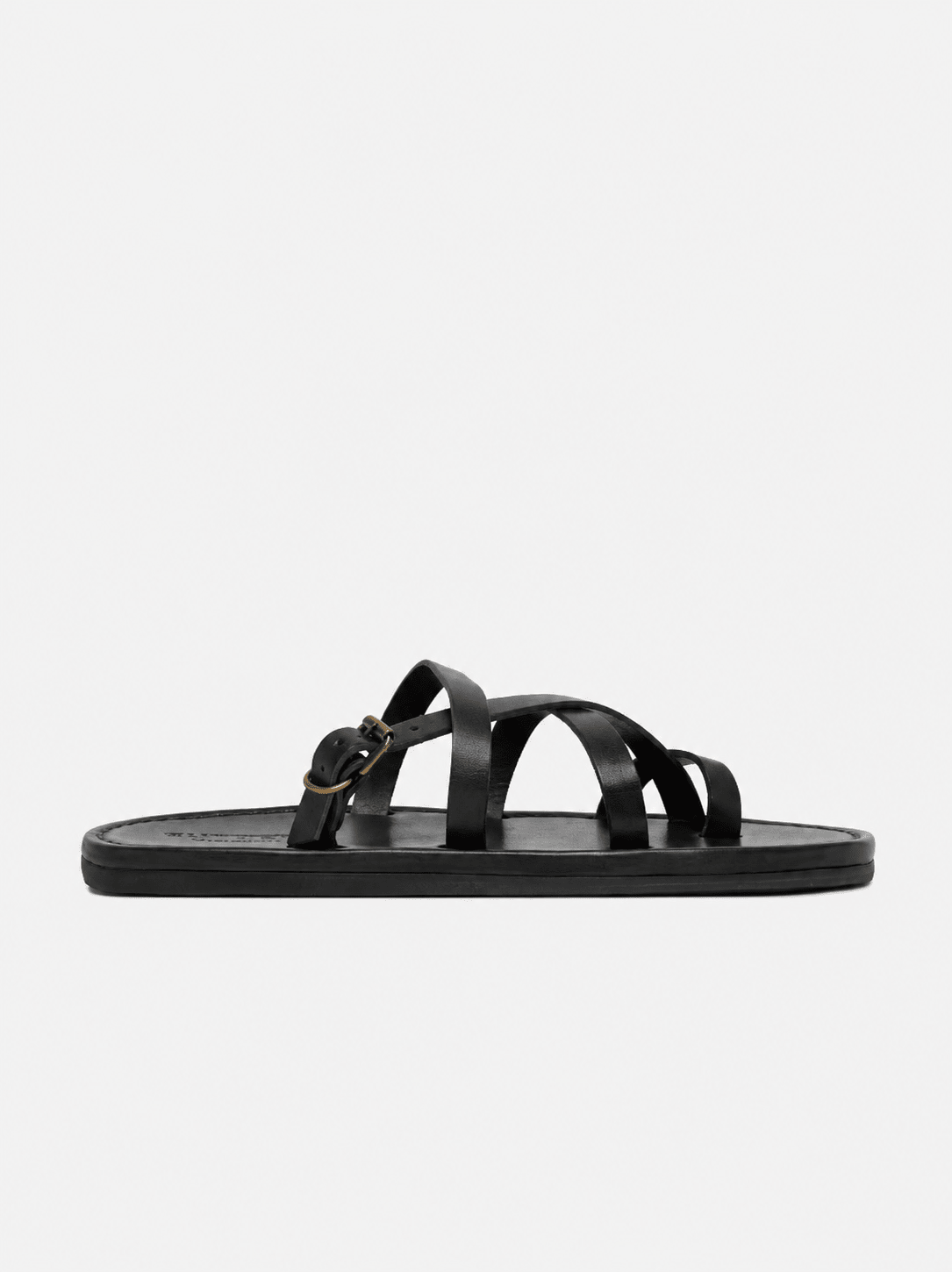 El Paso Leather Sandals Black - Hombre Amsterdam