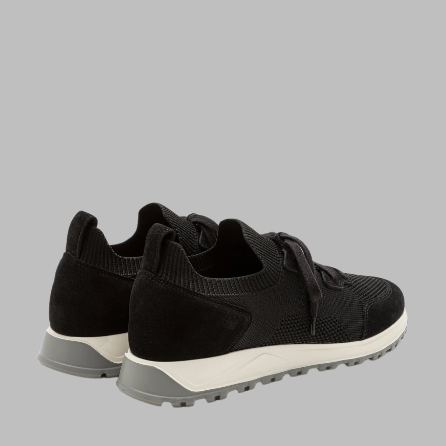 FABIANO RICCI SUEDE SNEAKER BLACK - Hombre Amsterdam