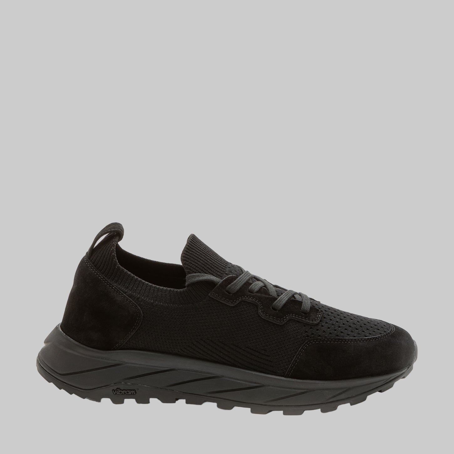 FABIANO RICCI SNEAKER STRETCH VIBRAM BLACK - Hombre Amsterdam