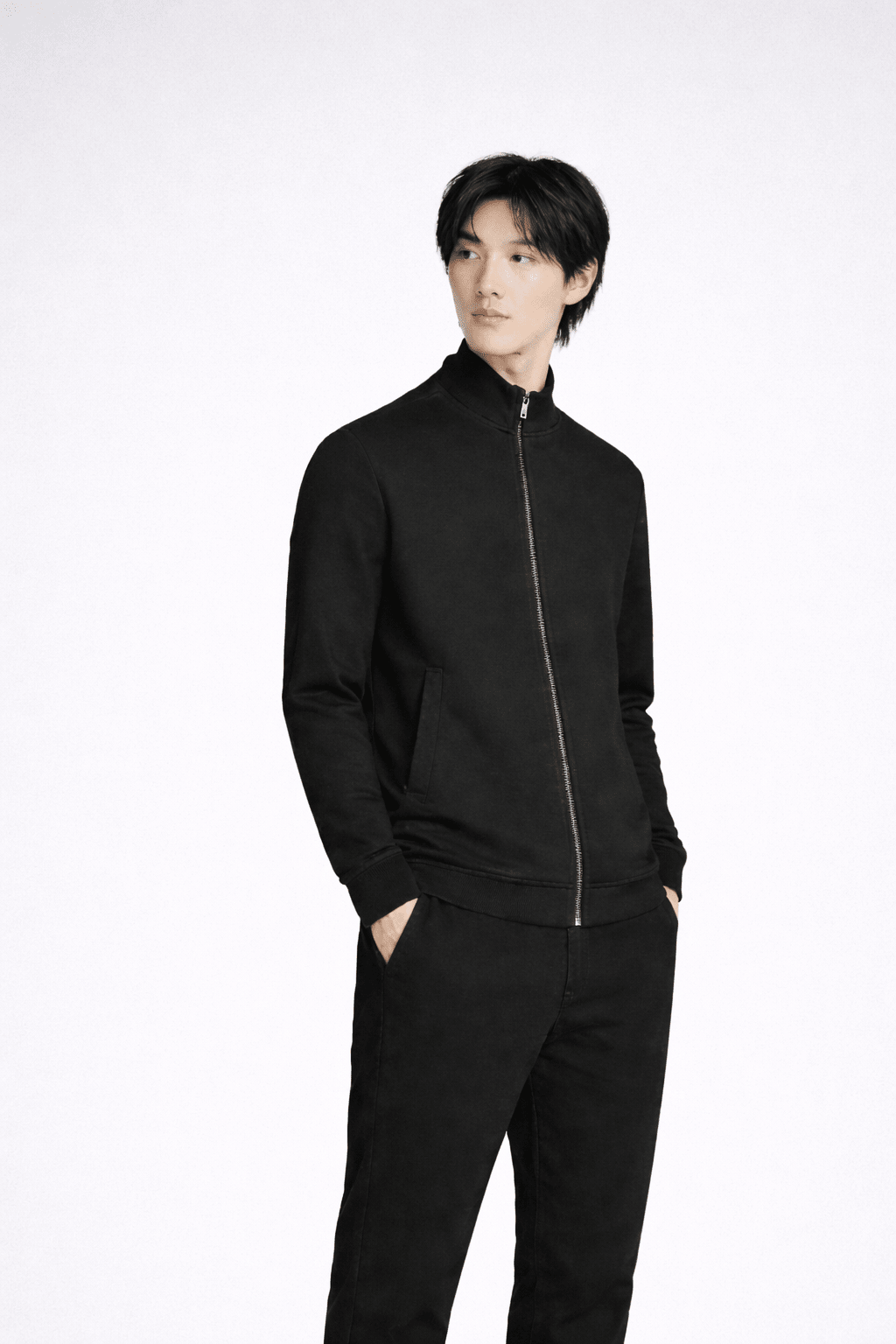 Feoras Jersey Jacket Black - Hombre Amsterdam
