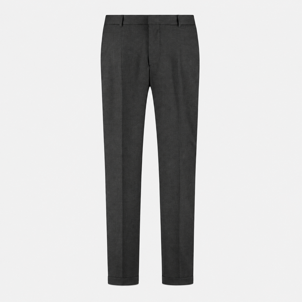 Soft Wool Relaxed Tailored Trousers Anhtracite Melange Hombre Amsterdam