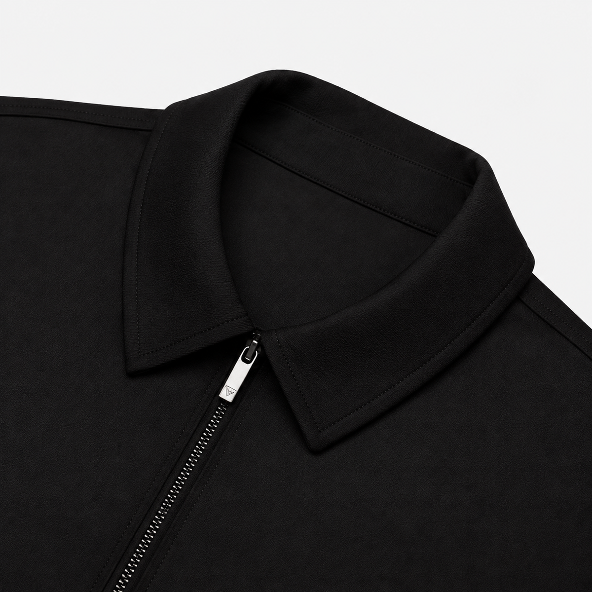 Flannel Stretch Overshirt Black- Hombre Amsterdam
