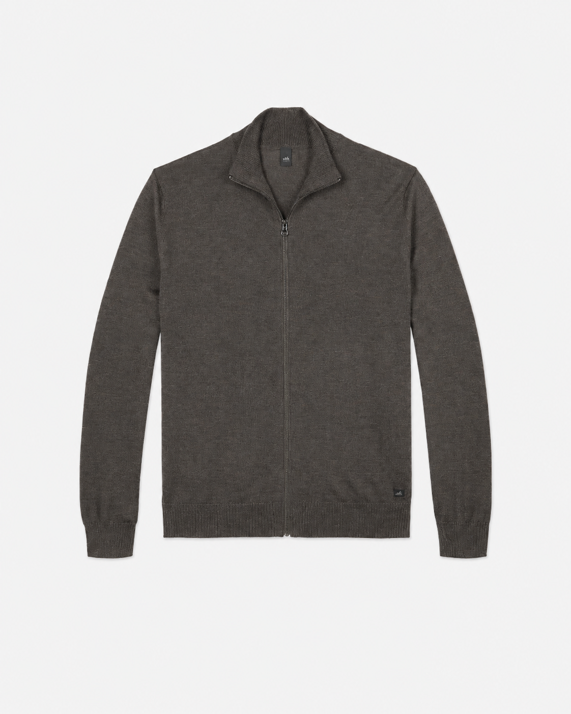 Pratt Full zip Pullover Dark Brown- Hombre Amsterdam