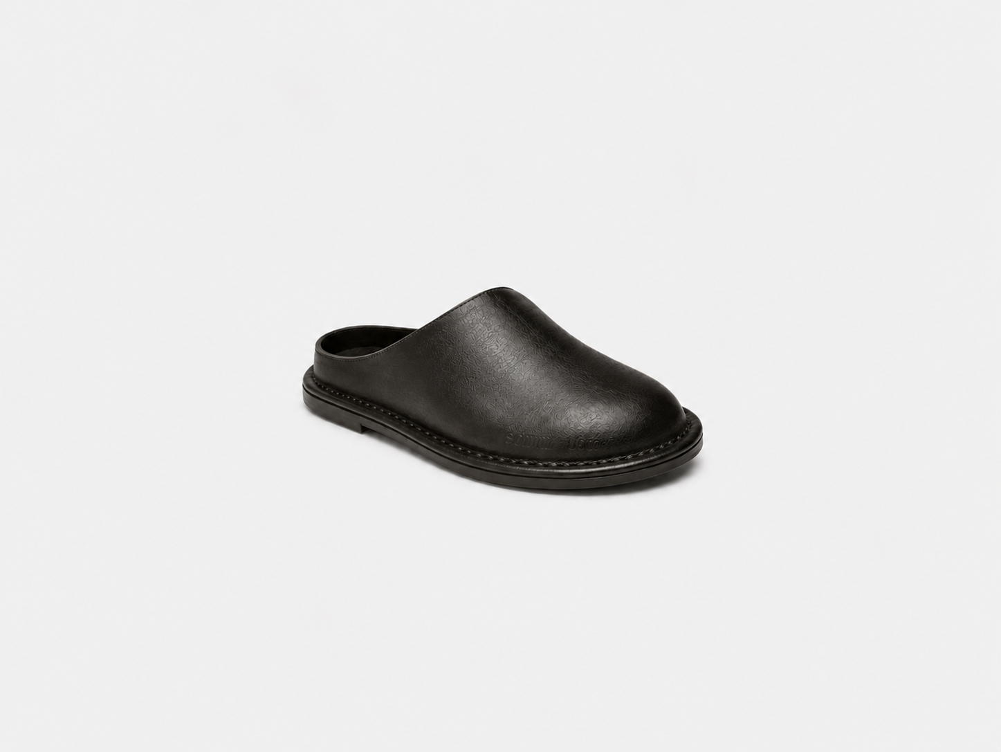 Calf Leather Sandals Black- Hombre Amsterdam