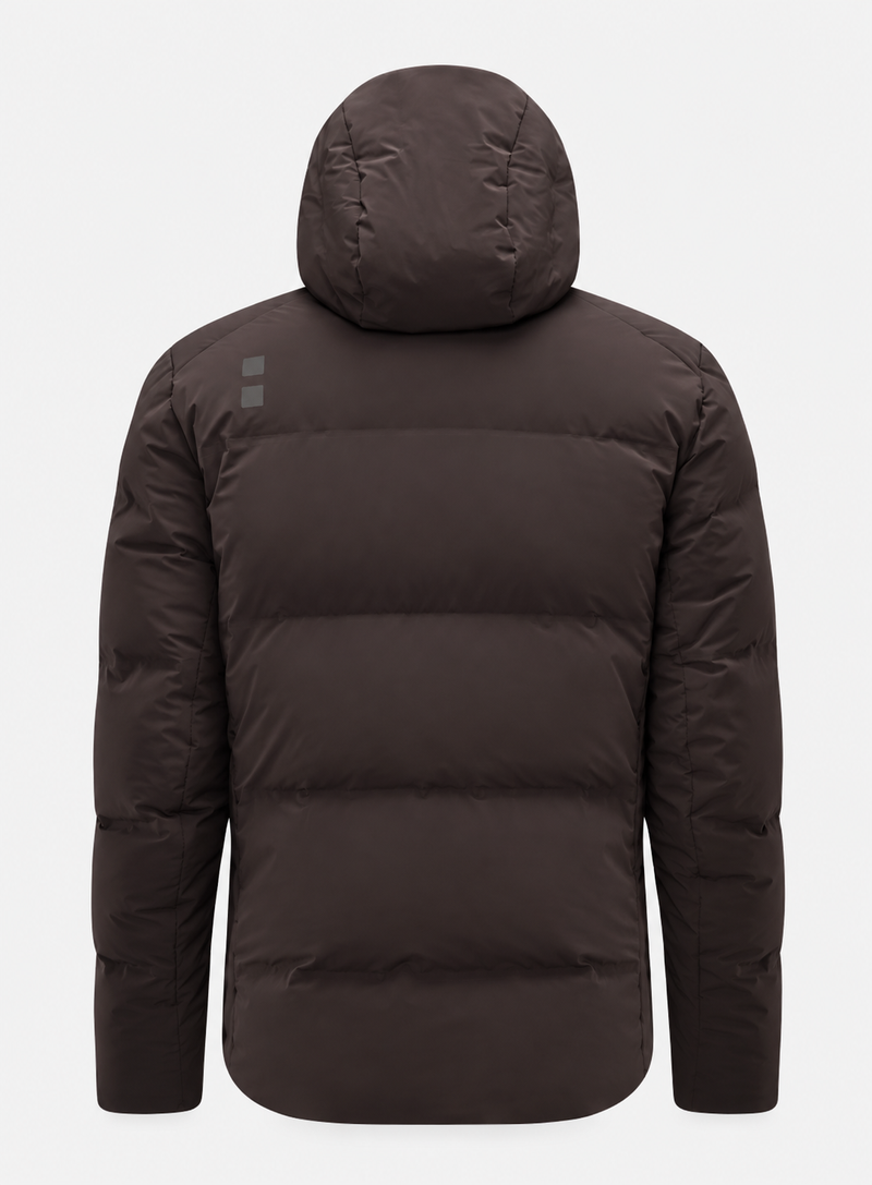 Bolt Goose Down Jacket Espresso Brown- Hombre Amsterdam