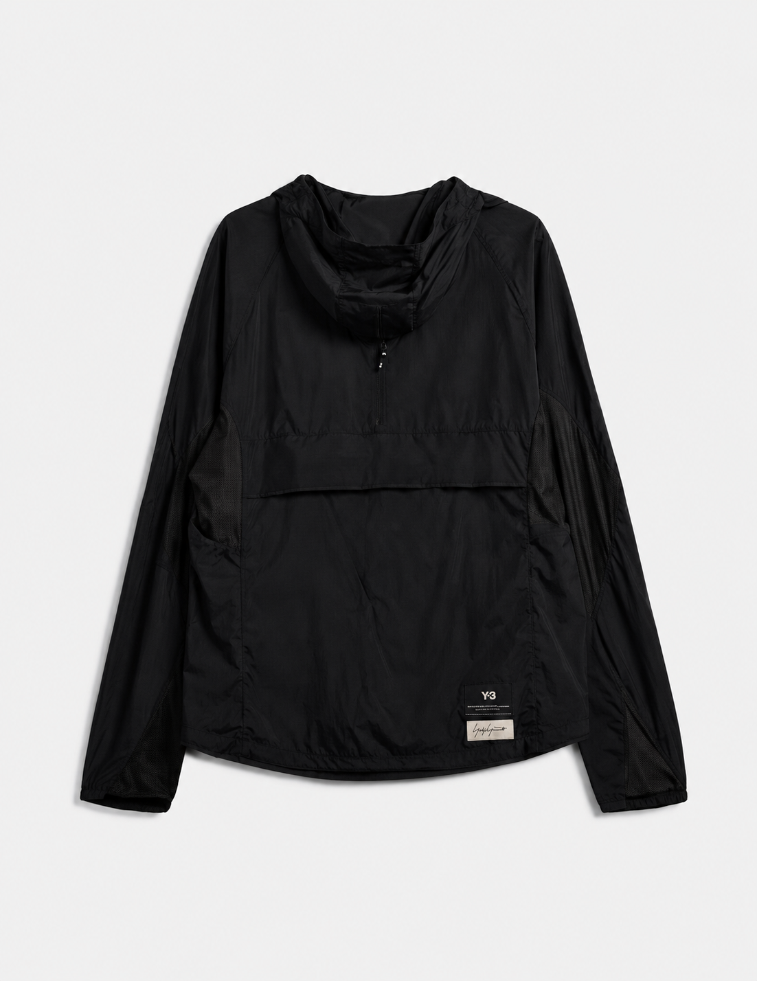 Running Hooded Jacket Black- Hombre Amsterdam
