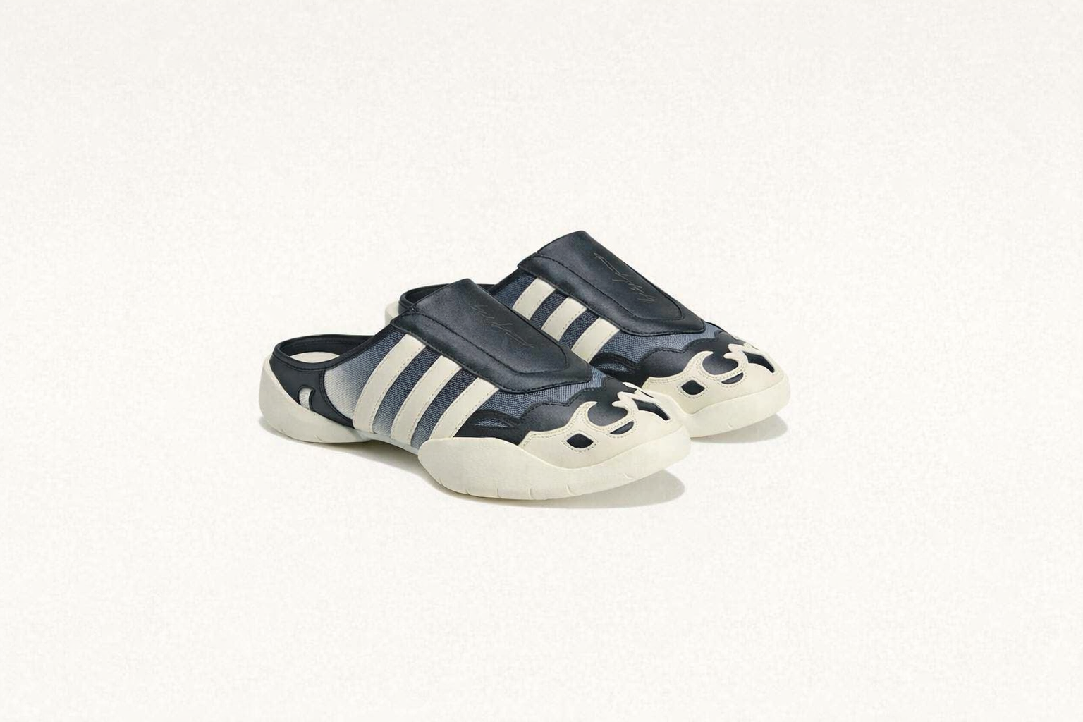 Regu Mule Black White- Hombre Amsterdam