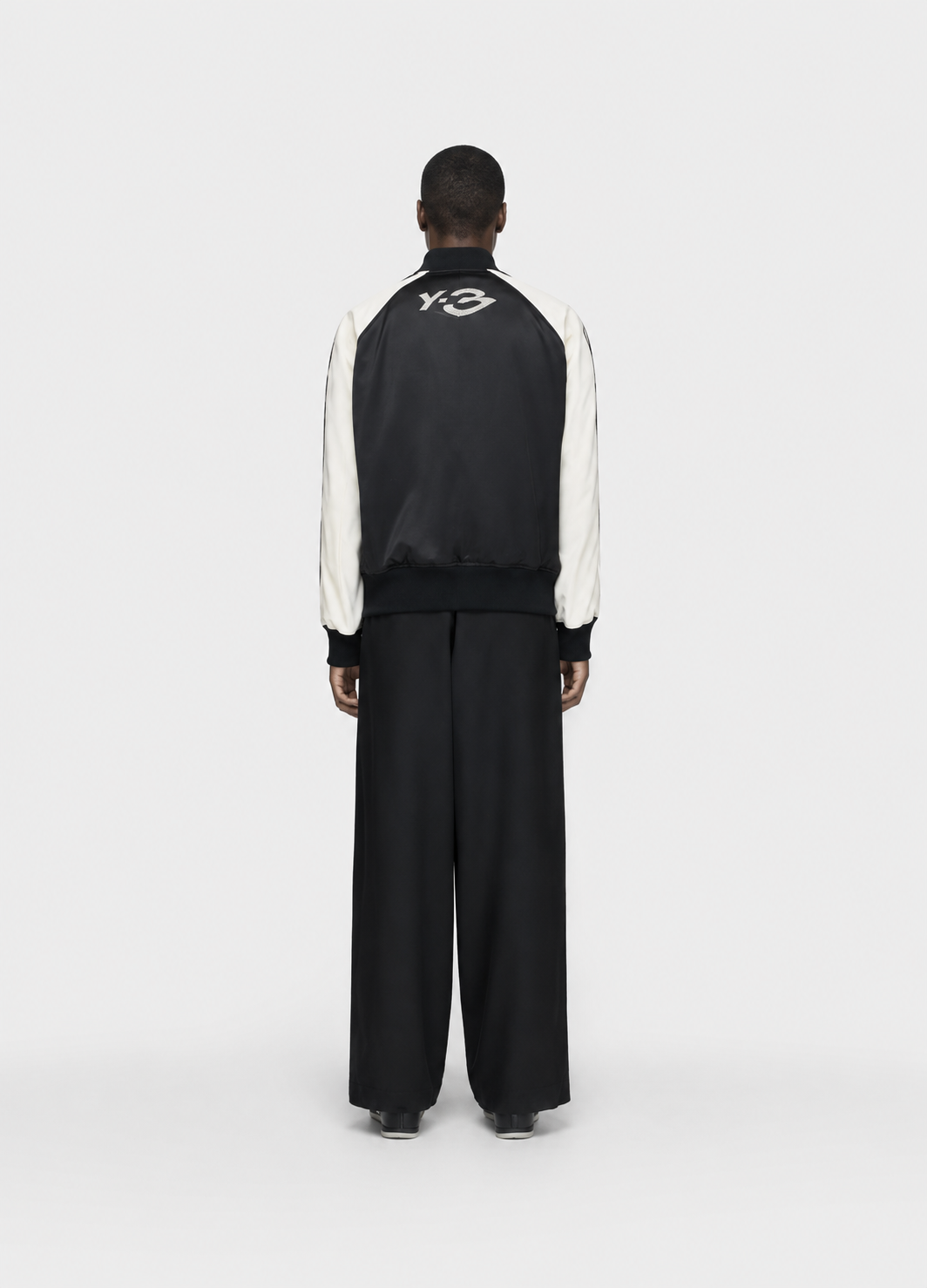 Liquid Logo Satin Souvenir Jacket- Hombre Amsterdam