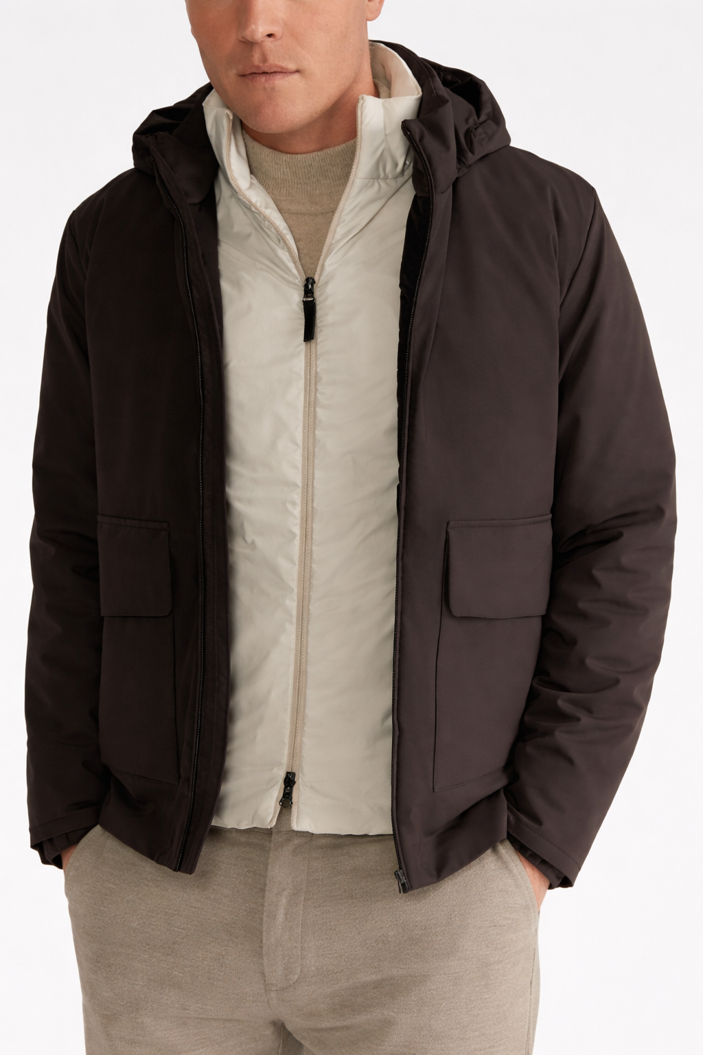 Kendrick Tech Stretch Vest Light Sand- Hombre Amsterdam