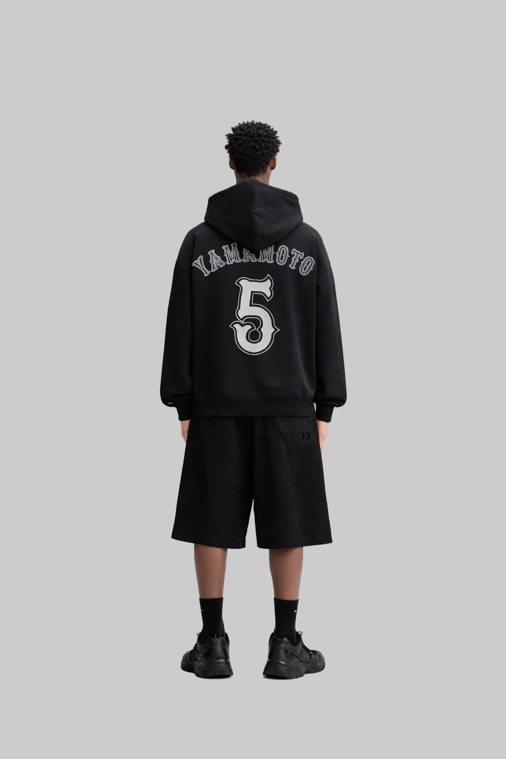 Elite 5 Grapic Hoodie Black- Hombre Amsterdam