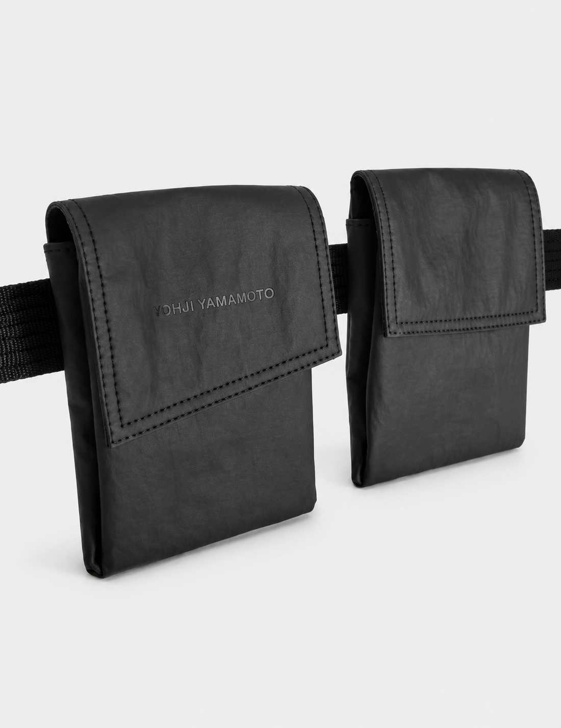Multi Pocket Sling Black- Hombre Amsterdam