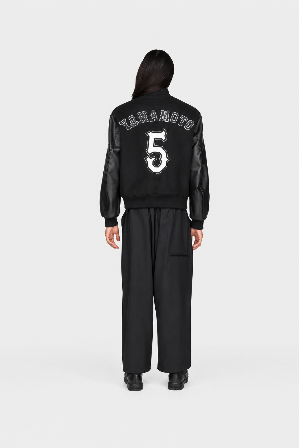 Collegiate Jacket Black- Hombre Amsterdam