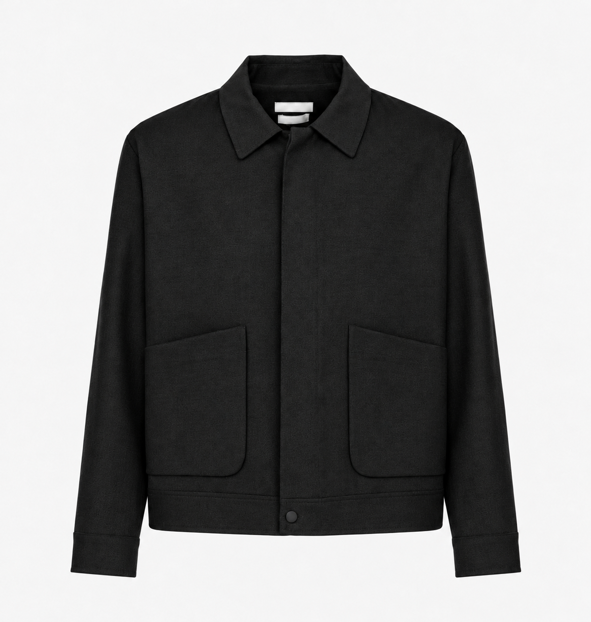 Patch Pocket Jacket Black- Hombre Amsterdam