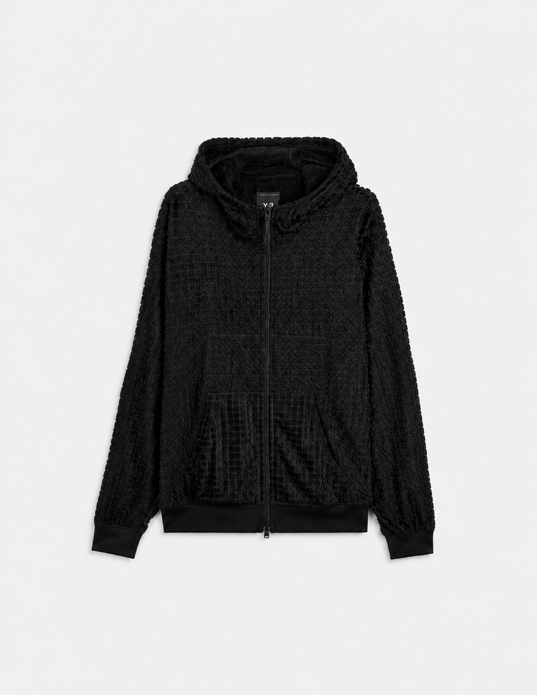 Reversible Hooded Track Jacket Black- Hombre Amsterdam