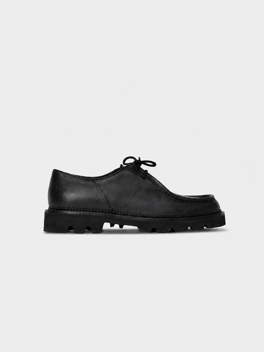Pillar Mock-Toe Derby Black- Hombre Amsterdam