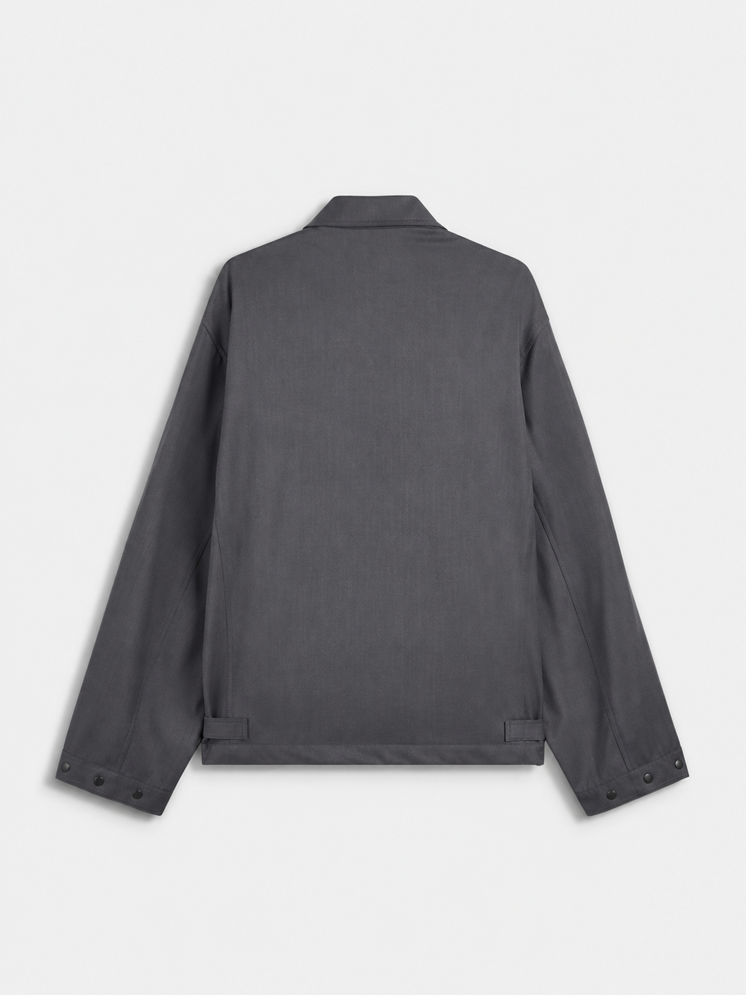 Wool Tailored Blouson Jacket Grey Five- Hombre Amsterdam