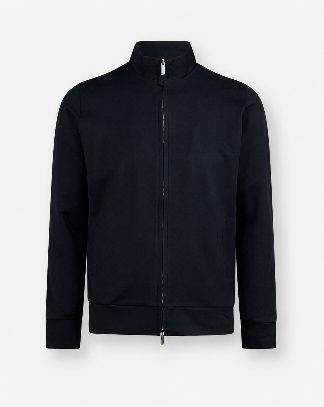 Zip Vest Cotton Navy Blue- Hombre Amsterdam