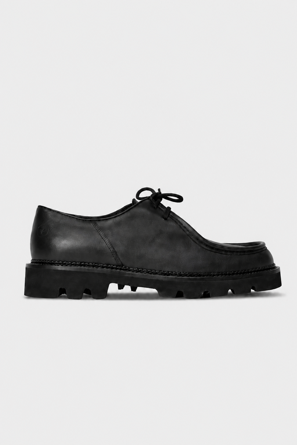 Pillar Mock-Toe Derby Black- Hombre Amsterdam