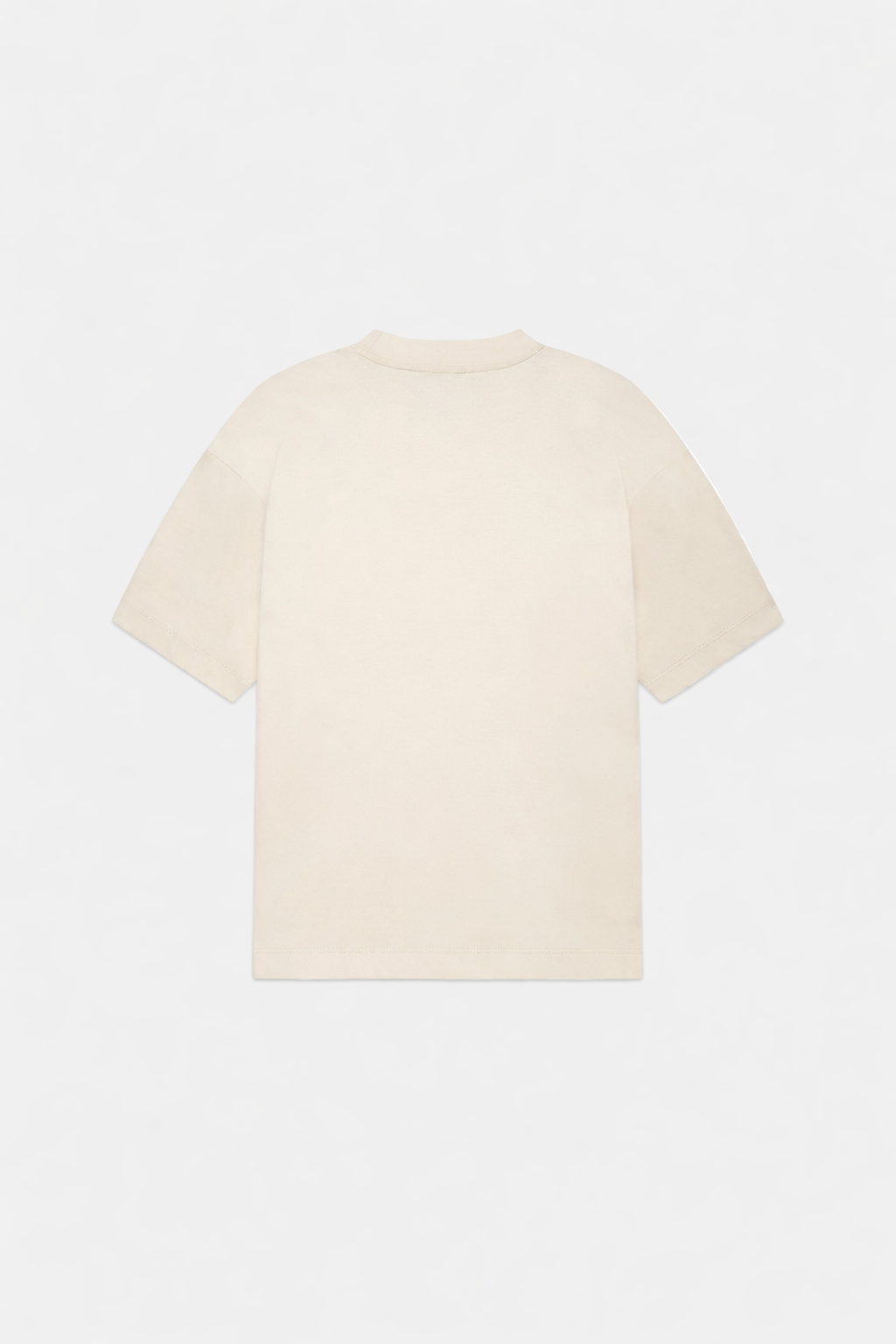 Supima T-Shirt Cream Oversized- Hombre Amsterdam