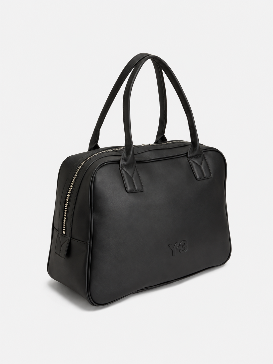 Leather Airliner Bag Black- Hombre Amsterdam