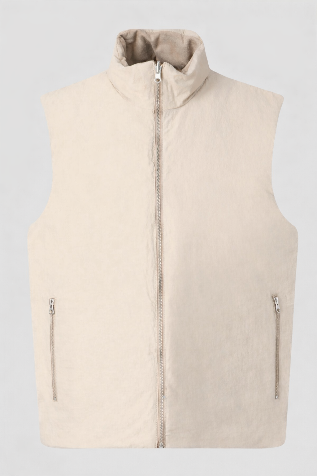 Alter ego reversible bodywarmer beige.