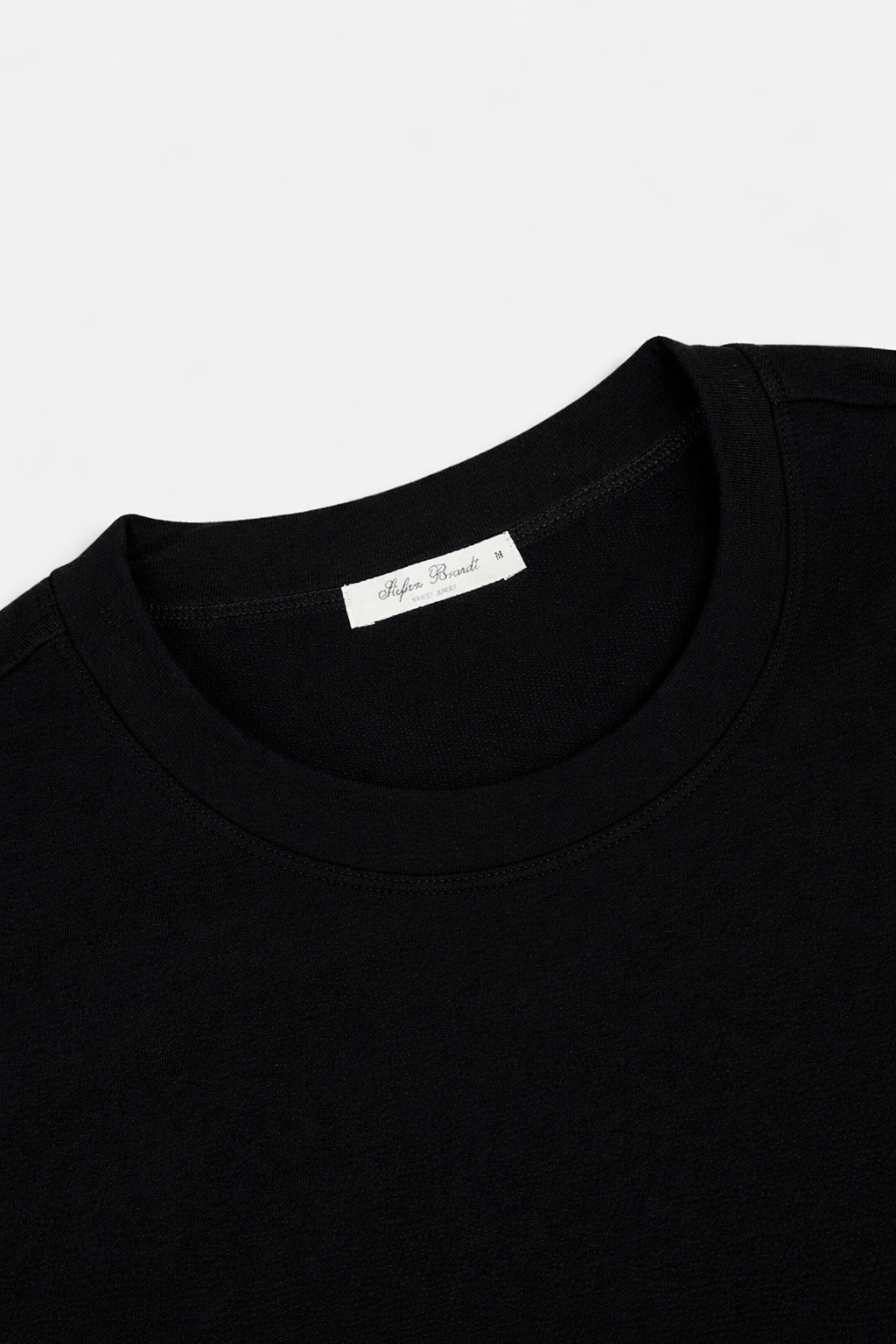 Edwin Crewneck Sweat Black- Hombre Amsterdam