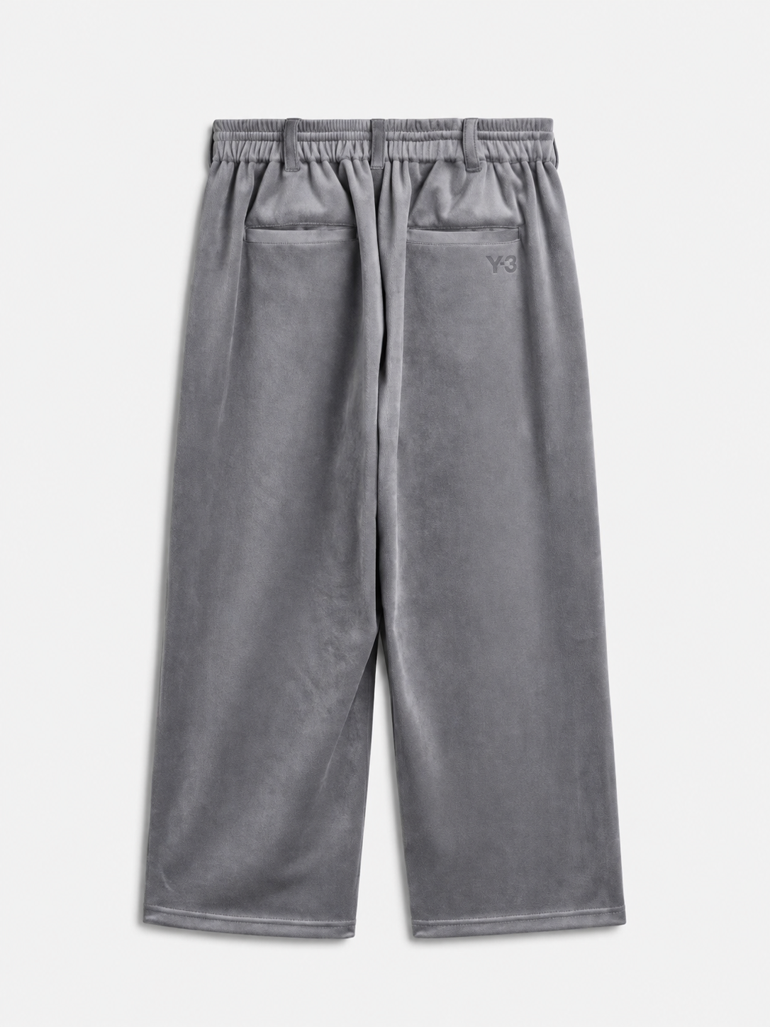 Velvet Corduroy Track Pants Grey Five- Hombre Amsterdam