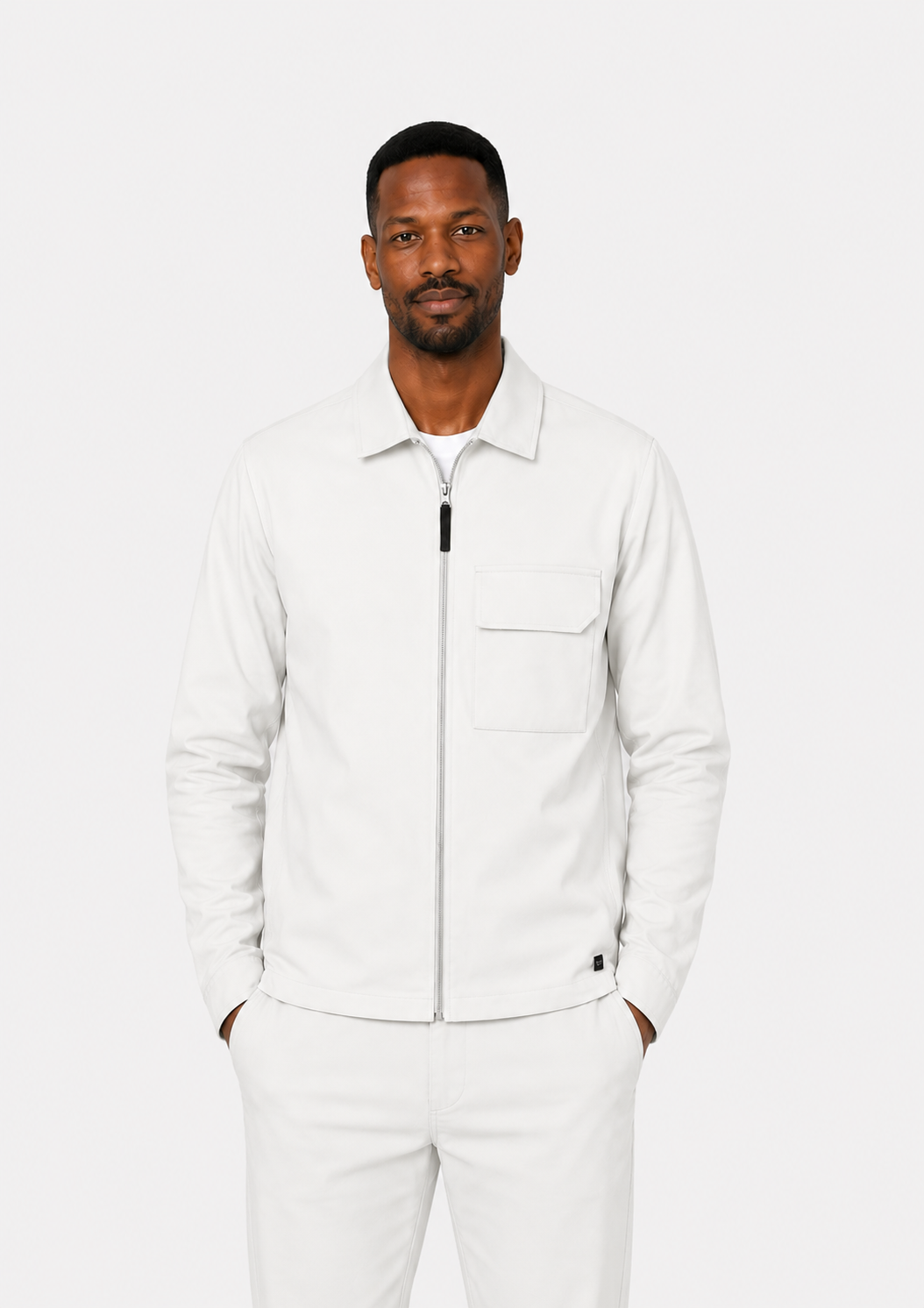 Summer Jacket light Grey- Hombre Amsterdam