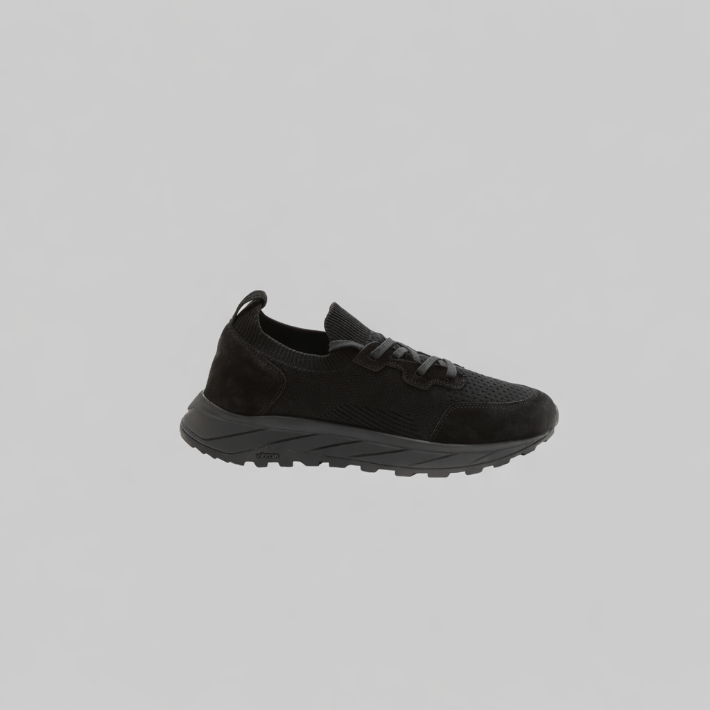 FABIANO RICCI SNEAKER STRETCH VIBRAM BLACK