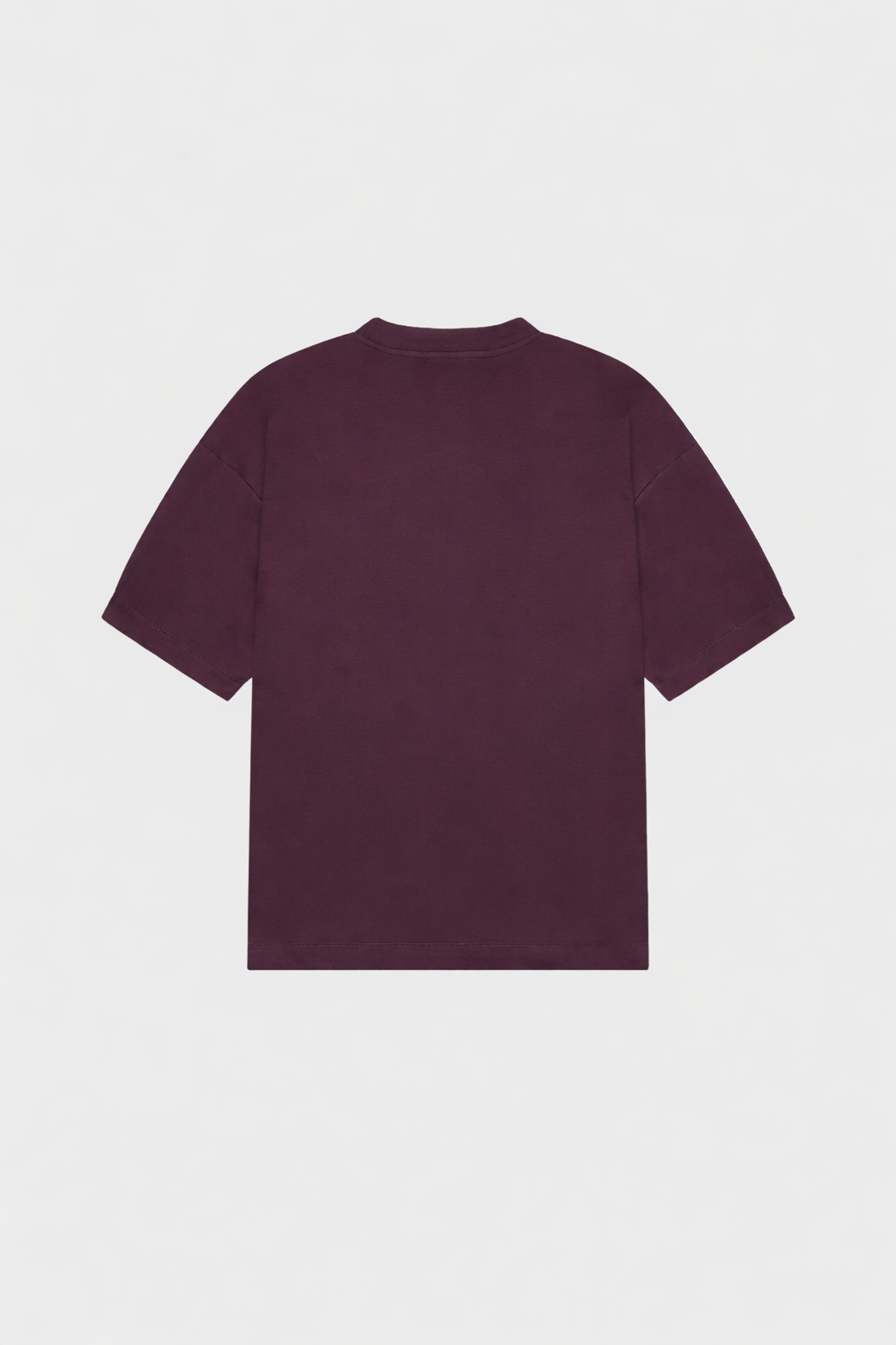 Supima T-Shirt Oversized Burgundy- Hombre Amsterdam