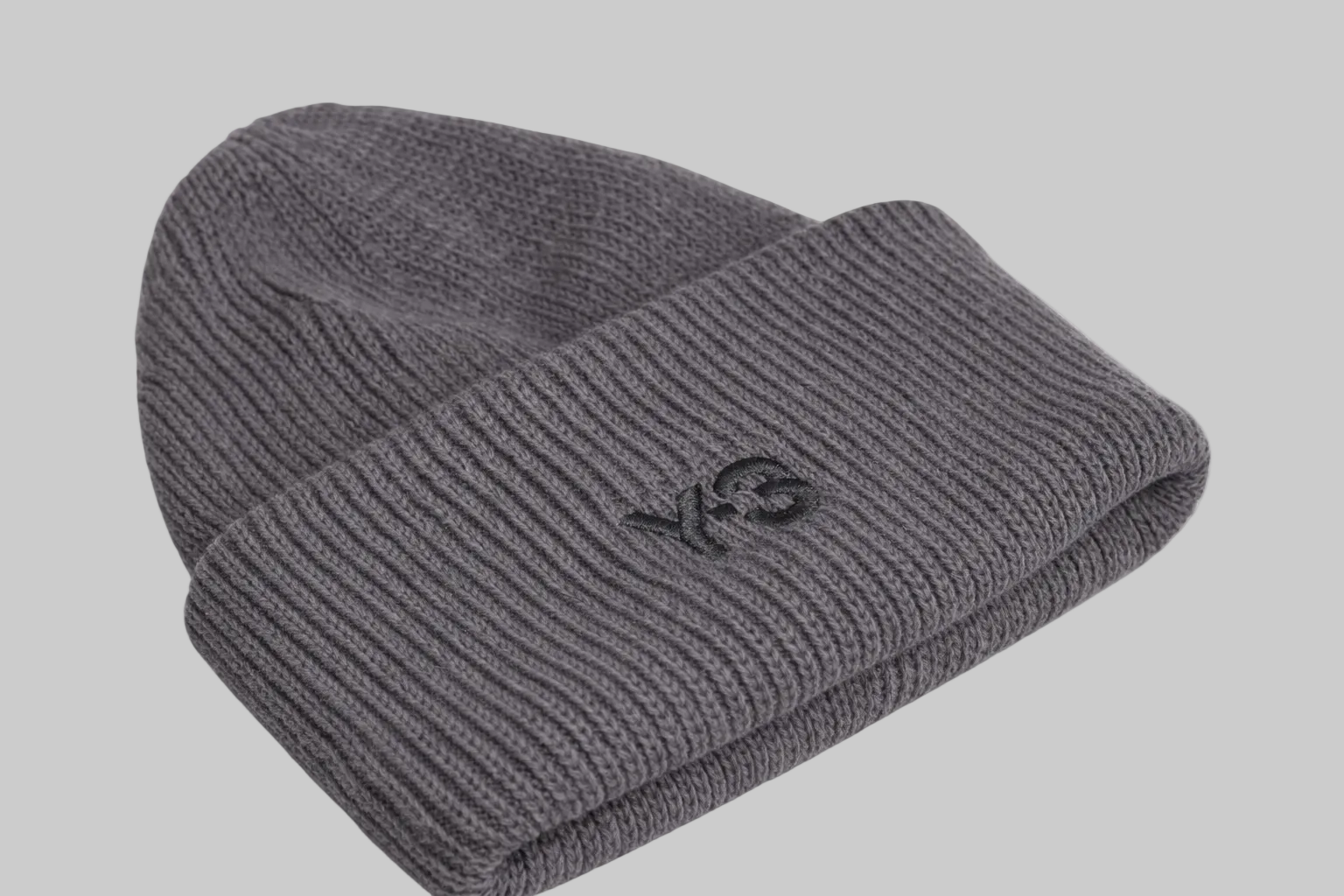 Y-3 CLASSIC KNIT BEANIE GRANITE-HOMBRE AMSTERDAM