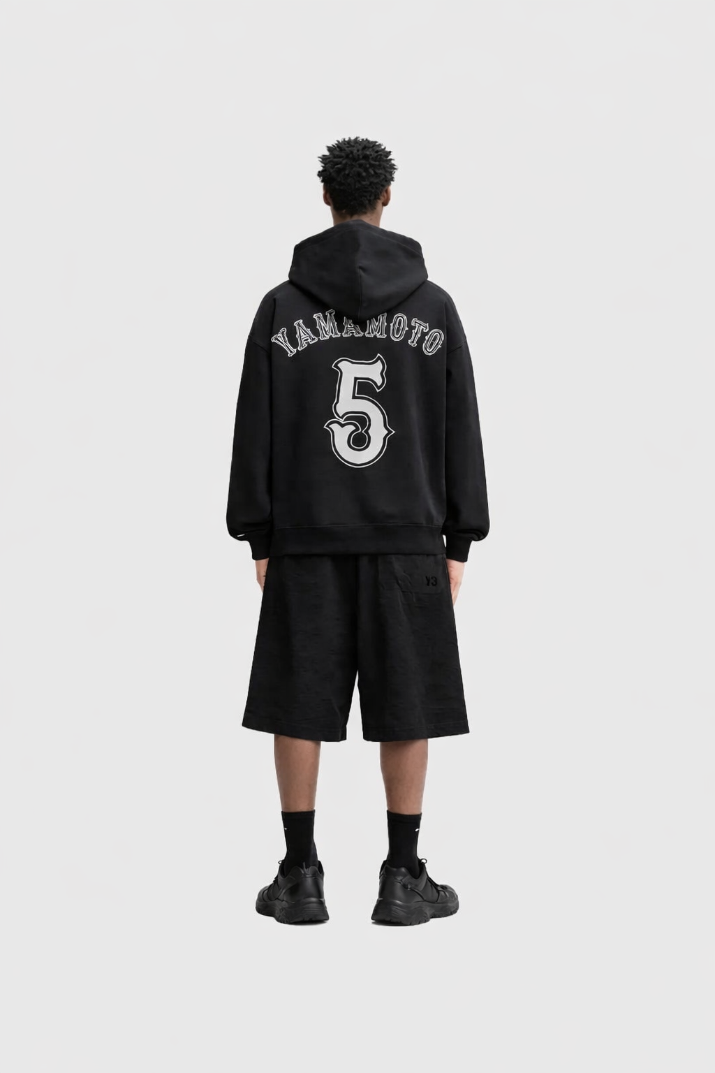 Elite 5 Graphic Hoodie Black- Hombre Amsterdam