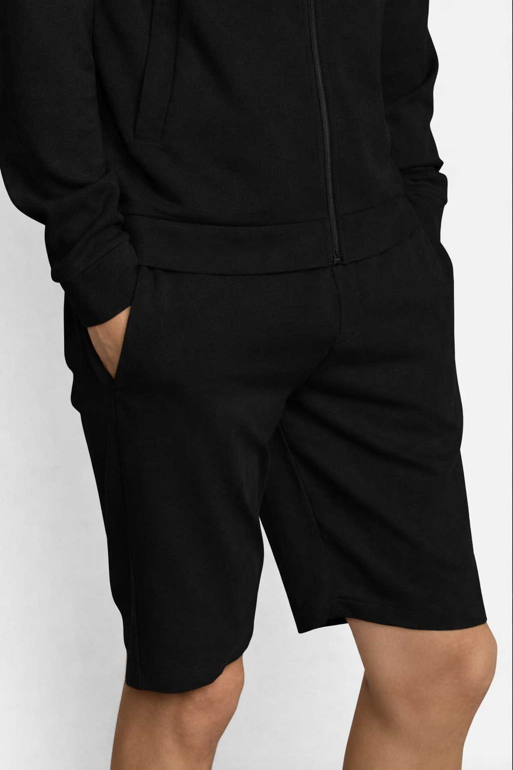 Feoras Jersey Shorts Black- Hombre Amsterdam