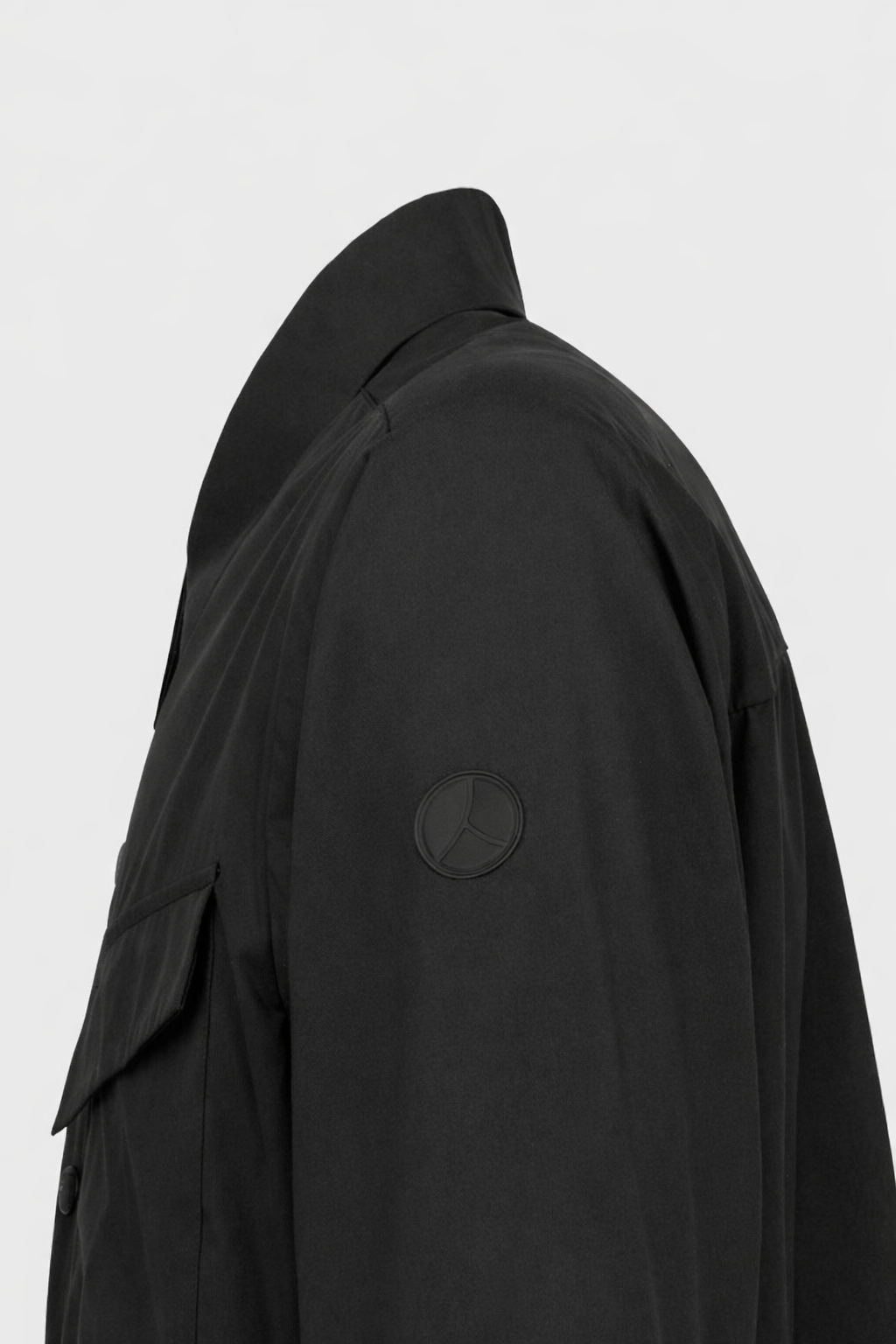 Morioka Overshirt Black- Hombre Amsterdam