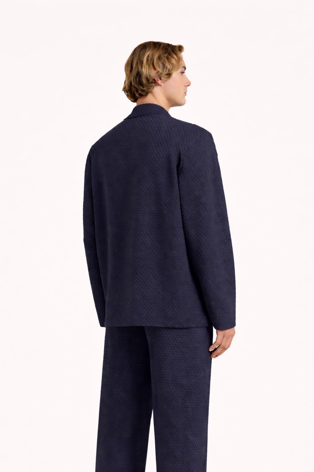 Garcia Knitted Blazer Navy