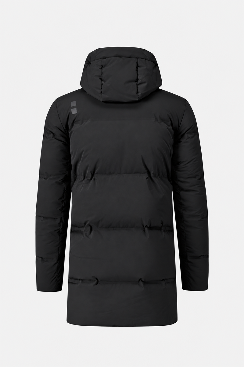 Titan Premium Goose Down Parka Black- Hombre Amsterdam