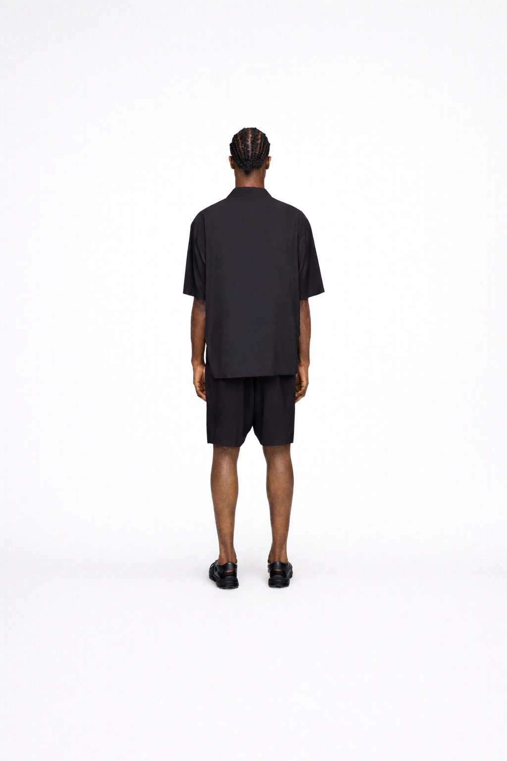 Ultralight Woven Shorts Black- Hombre Amsterdam