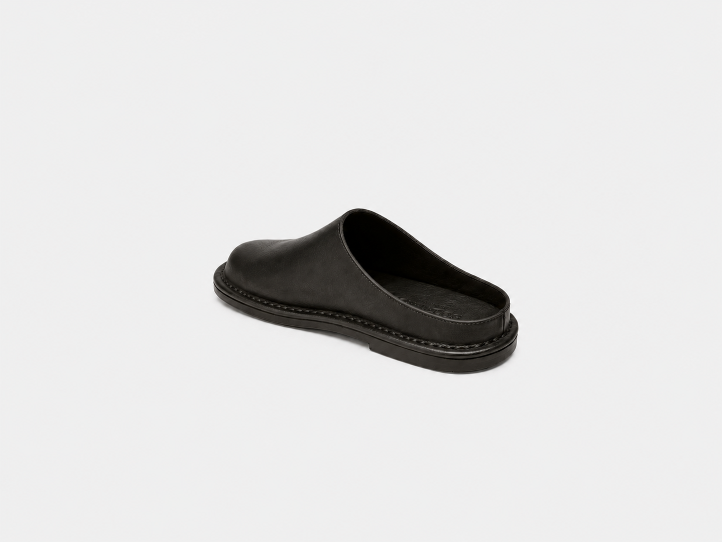 Calf Leather Sandals Black- Hombre Amsterdam